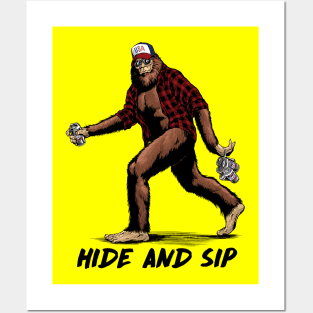 Hide and sip! Posters and Art